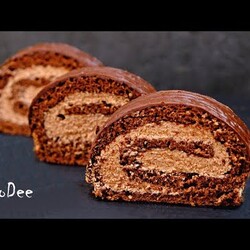 Этот РУЛЕТ советую приготовить всем - ПРОСТО объедение! Бисквитный рулет "Прага"