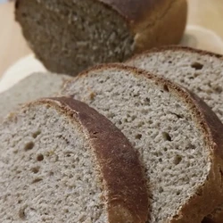 Хлеб из цельнозерновой муки, дрожжевой (веганский) 243 ккал рецепт с фото пошаговый от Анна Ambassador - Овкусе.ру