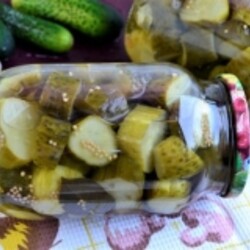 Маринованные огурцы по-фински на зиму