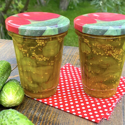 Огурцы как в Макдональдсе на зиму — рецепт с фото