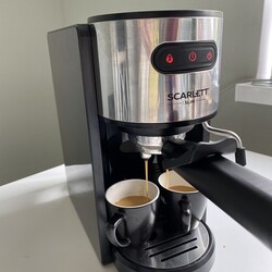 Обзор бюджетной рожковой кофеварки Scarlett SC-CM33021 + рецепты напитков + видео | Кофеварки | Обзоры | Клуб DNS