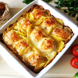 Что у нас на второе? Котлеты с картошкой по-новому!