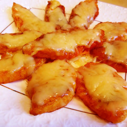 Тыква запеченная с сыром в духовке со специями