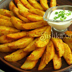 Картошка по-деревенски в духовке