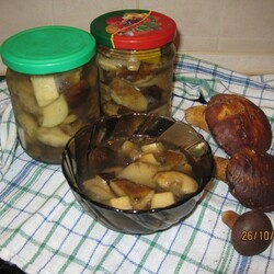 Польские грибы маринованные