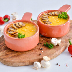 Жульен с грибами.