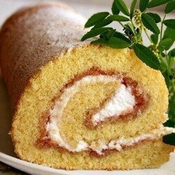 РУЛЕТ, ИЛИ РЕЦЕПТ ОЧЕНЬ УДАЧНОГО БИСКВИТА