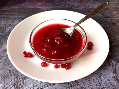 Брусничный джем рецепт с фото - 1000.menu