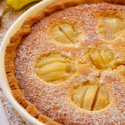Пирог с грушами и миндальным кремом (франжипаном) - пошаговый рецепт с фото на Готовим дома