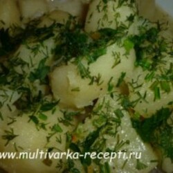 Картофель отварной в мультиварке