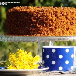 Торт "Медовик бархатный"