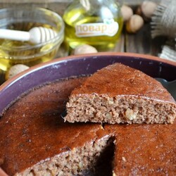 Коврижка медовая постная