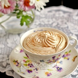 Крем из вареной сгущенки и сливок