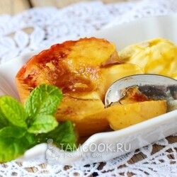 Яблоки, запеченные в духовке с медом