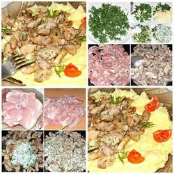 Куриное филе с чесноком и сыром