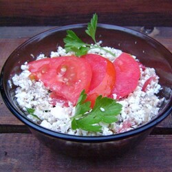 Творожный салат "Рыбный"