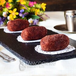 Пирожное «Картошка» из печенья со сгущенкой — рецепт с фото