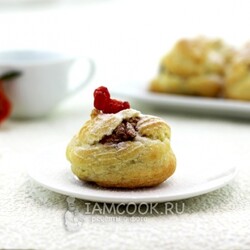 Заварные булочки с кремом