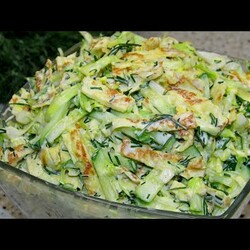 Новый Салат из КАПУСТЫ! Очень ВКУСНО! Это ПРОСТО БОМБА!!