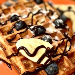 Хрустящие бельгийские вафли