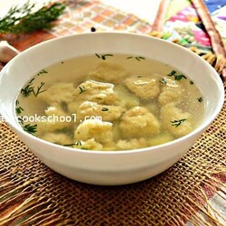 Суп с галушками
