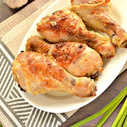 Куриные голени запеченные в духовке