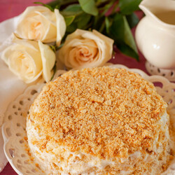 Ленивый торт Наполеон