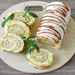 Бисквитный рулет