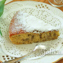 Простой пирог с бананами