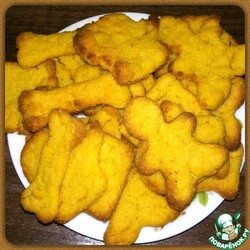 Печенье кукурузное из детской растворимой каши