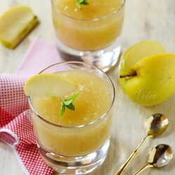 Кисель из свежих яблок