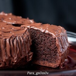 Шоколадно-банановый кекс в мультиварке