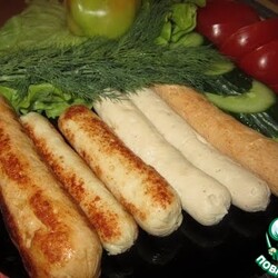 Домашние куриные сосиски