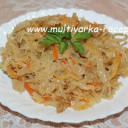 Капуста квашеная в мультиварке