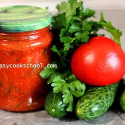 Огурцы в томате на зиму