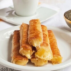 Рулетики из лаваша с сыром