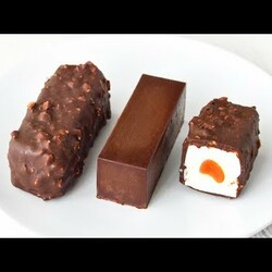 Творожные СЫРКИ в шоколадной ГЛАЗУРИ ☆ С НАЧИНКОЙ