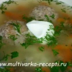 Детский суп в мультиварке