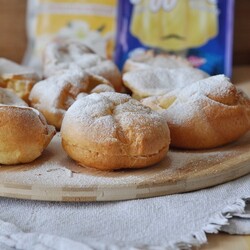 Выпрыгивающие булочки "Поповеры" с пудингом