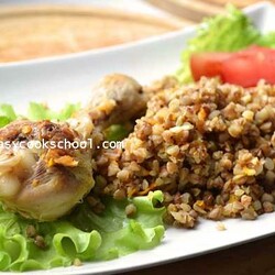 Курица с гречкой в мультиварке