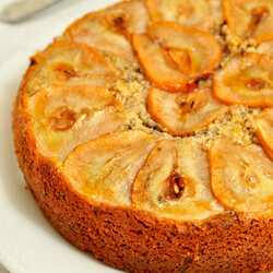 Королевский Пирог с грушами и шоколадом