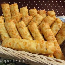 Сырные брусочки с тмином