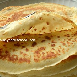 Тонкие блинчики на молоке от Пьера Эрме