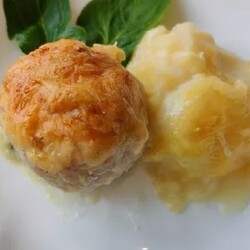 ТЕФТЕЛИ ИЗ ИНДЕЙКИ СО ШПИНАТОМ И ЦВЕТНЫМ КАРТОФЕЛЬНЫМ ПЮРЕ (Карабанова 14.05.25 49229) точно