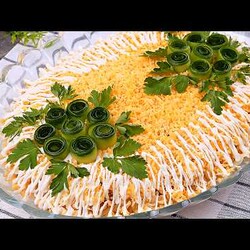 Салат “Мимоза” по семейному рецепту! Нежный, воздушный салат без картофеля и моркови!