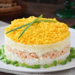 Салат «Моя Мимоза» с морковью (Карабанова 20.08.25 49229) точно