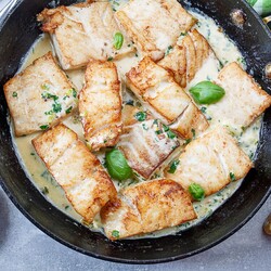 Белая рыба в сливочном соусе (Яна 24.04.25 Кухни мира) точно