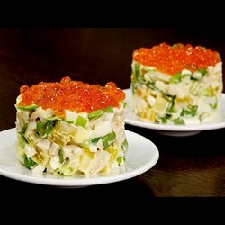 НОВОГОДНЕЕ - салаты с кальмарами! 12 РЕЦЕПТОВ  Как варить кальмаров - ТРИ способа!