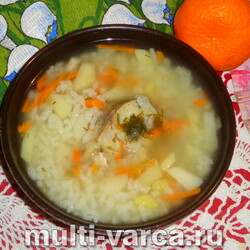 Уха из хека в мультиварке