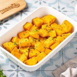 Запеченная тыква с прованскими травами и чесноком